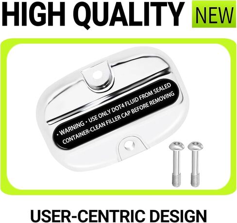 Black Rear Brake Master Cylinder Cover for Harley Touring Road King FLHR、Street Glide、Electra Glide 2008-2019 in Saudi Arabia