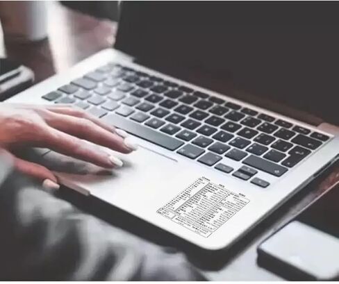 Shortcut Sticker - Reference Guide Keyboard Shortcuts, Ideal for Work from Home(Clear) in Saudi Arabia