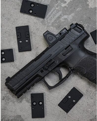 تطور بندقية يعمل Trijicon RMR/SRO، Holosun 407c / 507c محول جبل لHK VP9 البصريات 49544 in Saudi Arabia