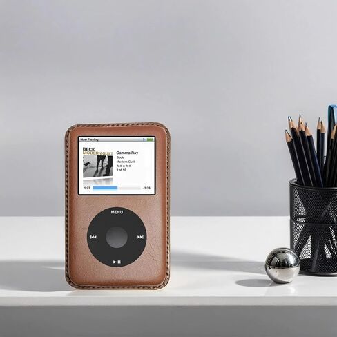 Handmade leather protective cover Suitable for Apple iPod Classic protective case 6th generation 80g120g 7th generation 160g in Saudi Arabia