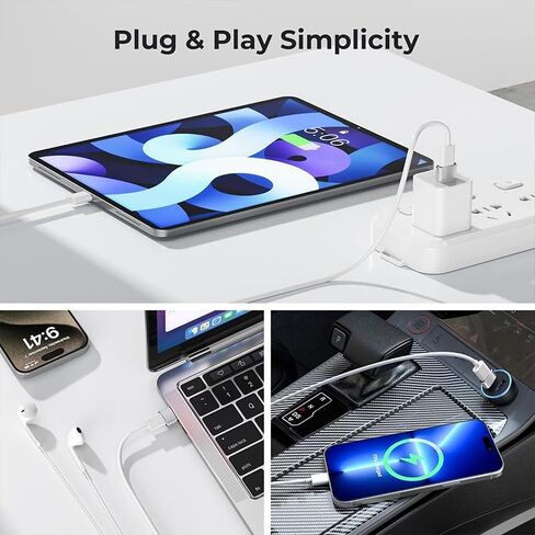 USB to USB C Adapter 2 Pack, USB C Female to USB Male Adapter Type C Converter for iPhone 17 16 15 Series, for iWatch Watch 11 10, Galaxy S20-S25 Series, Pixel, Car, Laptop, Charger, Black in Saudi Arabia