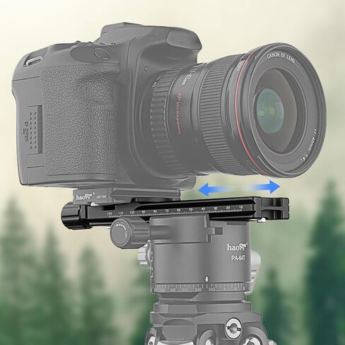 Haoge Quick Release Vertical L Plate Set for Panorama Panoramic Head Fit Arca Swiss Sunwayfoto Markins Sirui Kirk RRS Benro CP in Kuwait