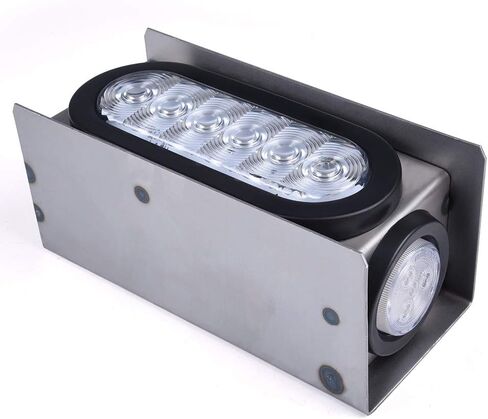 مجموعة مصباح المصباح الخلفي لضوء الخلفي الأيمن متوافق مع 2011-2015 ث/المصباح LR074796 انعطاف مؤشر الإشارة جانب الراكب in Kuwait