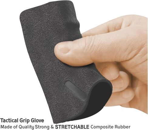 قفاز قبضة تكتيكية لـ Mossberg Shockwave 500/590 & Remington Tac-14 بوصة كم مطاطي (أسود) in Kuwait