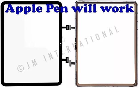 for iPad 11 (11th Generation) Screen Replacement Digitizer Touch Glass for iPad 11th Gen (2025) 10.9 Inch A3354/A3355/A3356 (Apple Pen Will Work) in Saudi Arabia