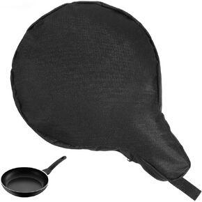 Cast Iron Skillet Storage Bag, Fits 8/10/12 in, Thick Oxford Cloth Waterproof Cast Iron Camping Skillet Pan Bag with Hanging Loop for Camping, Outdoor Cooking in Saudi Arabia