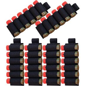 6 Packs 6 Rounds Shotgun Side Saddle Carrier. 12/20 Gauge Shotgun Shell Holder. Molle Buttstock Shotgun Card with Adhesive Back Sticker in Saudi Arabia