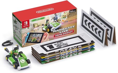 Nintendo 2020 Newest - Mario Kart Live: Home Circuit - Luigi Set Edition - Holiday Family Gaming Bundle for Nintendo Switch, Nintendo Switch Lite - Green (Renewed) in Saudi Arabia