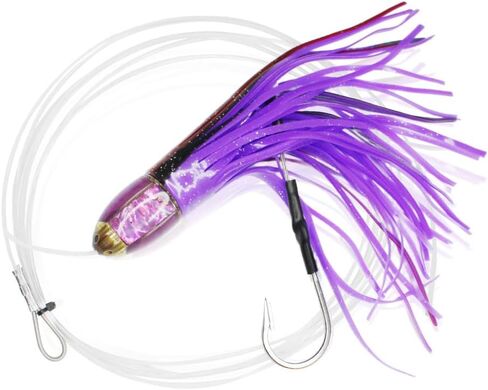 VIKETECH 9’’ 3.5oz Resin Saltwater Trolling Lure Big Game Fishing Lure for Tuna Marlin Mahi Mahi Wahoo Deep Sea Offshore Lures Included Mesh Bag in Saudi Arabia