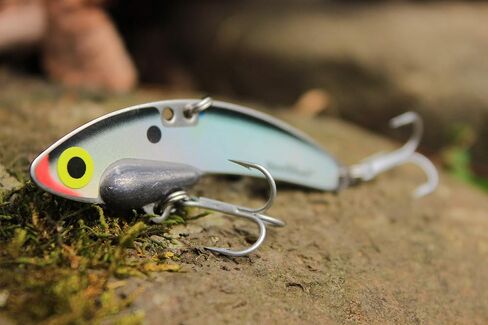 SteelShad - Bass Fishing Lures - Lipless Crankbait for Freshwater Fishing - Long Casting Shad Crankbait Perfect for Bass, Walleye, Trout - Original (3/8 oz) in Saudi Arabia
