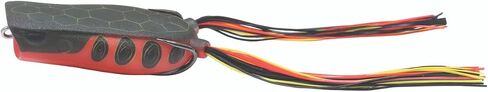 Northland Fishing Tackle Reed Runner Weedless Hollow Body Topwater Popping Frog for Bass Fishing, Painted Turtle, 1.75" Length in Saudi Arabia