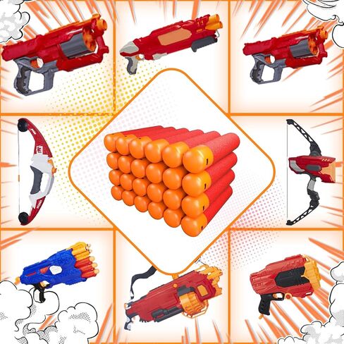 سهام إسفنجية EKIND مقاس 9.5 سم متوافقة مع حزمة إعادة التعبئة من سلسلة Nerf Elite Mega in Saudi Arabia