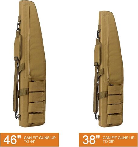 aiGear Rifle Soft Case - 38/46 Inch Gun Carry Bag, Padded Shotgun Bag for Hunting and Shooting Range - Ideal for Hunters Law Enforcement Outdoor Enthusiasts in Kuwait