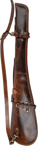 غمد بندقية من الجلد الحقيقي من Hulara لحافظة بندقية الرافعة غمد البندقية غمد سرج منحوت لبندقية هنري بيغ بوي مع حماية داخلية مبطنة in Kuwait