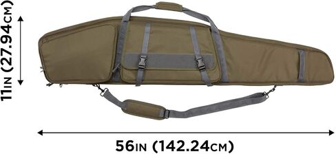 Allen Company Tac6 Garrison 55 inch Rifle Case, Gun Case By Allen, O.D. Green in Saudi Arabia