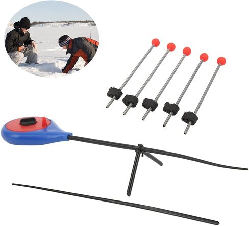 Ice Fishing Pole Extension Section Rods Pole End Tip with Rod for Winter Fishing Accessories in Saudi Arabia