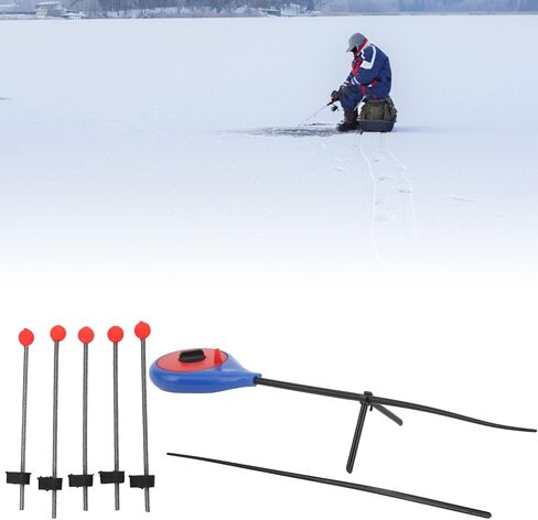 Ice Fishing Pole Extension Section Rods Pole End Tip with Rod for Winter Fishing Accessories in Saudi Arabia