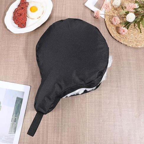Cast Iron Skillet Storage Bag, Fits 8/10/12 in, Thick Oxford Cloth Waterproof Cast Iron Camping Skillet Pan Bag with Hanging Loop for Camping, Outdoor Cooking in Saudi Arabia