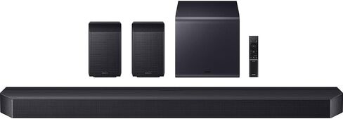 Samsung HW-Q990F/ZA Q Series Soundbar HW-Q990F 11.1.4 ch Subwoofer with Rear Speaker 2025 (Renewed) Bundle with 6FT HDMI 2.0 Cable and CPS Exclusive 26 Month Protection Pack (BEACH-CPS-26M2000) in Saudi Arabia