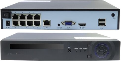 H.265 4/8CH POE NVR 8MP 5MP 4MP 2MP System P2P Recorder(8CH) in Saudi Arabia