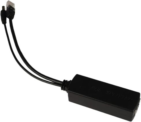 موزع جيجابت POE 48 فولت إلى 5 فولت/12 فولت USB/Type-C/DC 10/100/1000 ميجابت في الثانية طاقة عبر إيثرنت (5.5 × 2.1 مم (5 فولت 2.4 أمبير)، 100 ميجابت في الثانية) in Saudi Arabia