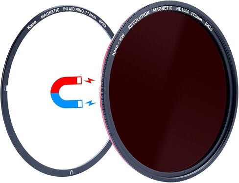 Kase 112mm Wolverine Revolution Plus Magnetic ND1000 ND Lens Filter 10-Stop in Saudi Arabia