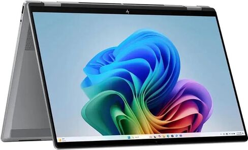 HP OmniBook X Flip 2-in-1 16" FHD+ Touch Screen Laptop |AMD Ryzen AI 5 340|AMD Radeon 840M | Copilot|Backlit|Meteor Silver| 16GB RAM DDR5 | 512GB SSD |Windows 11 Home|Bundle with Stylus Pen in Saudi Arabia