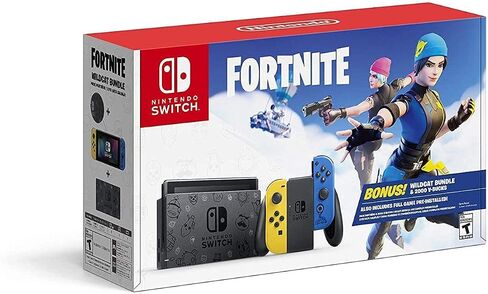 Nintendo Switch Fortnite Wildcat Bundle (Renewed) in Saudi Arabia