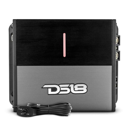 DS18 ION600.1D مضخم صوت أحادي القناة قوي ومدمج ذو نطاق كامل 600 وات RMS فئة D - مضخم صوت سيارة رقمي صغير ذو قناة واحدة - يتضمن التحكم في مستوى مضخم الصوت عن بعد (متجدد) in Saudi Arabia