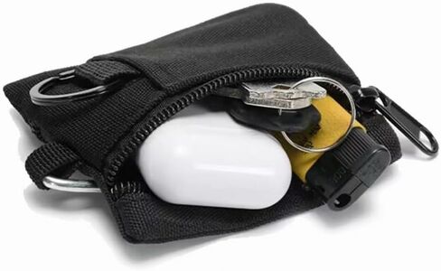 EDC Bag Outdoor Earbuds Waist Fanny Pack Keychain Pouch Wallet for Men(green) in Saudi Arabia