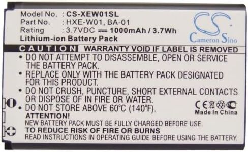 Replacement Battery Compatible with B&B PS-3100 1000mAh/3.7V in Saudi Arabia