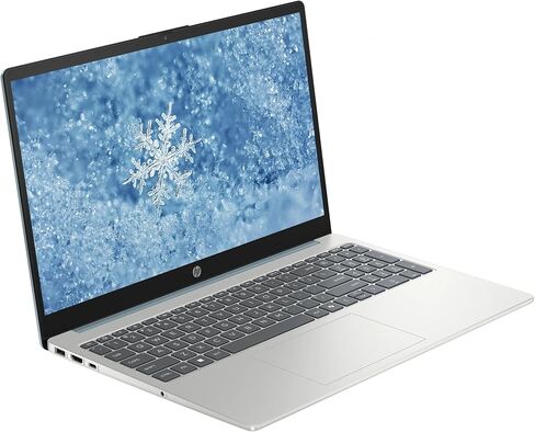 كمبيوتر محمول HP للأعمال والطلاب بشاشة لمس FHD مقاس 15.6 بوصة، وذاكرة وصول عشوائي 32 جيجابايت و1 تيرابايت SSD، ومعالج Intel Core i3 ثماني النوى، ونظام التشغيل Windows 11 Pro مع Microsoft Office Home & Business، وسماعات PLUSERA، وضوء القمر الأزرق in Saudi Arabia