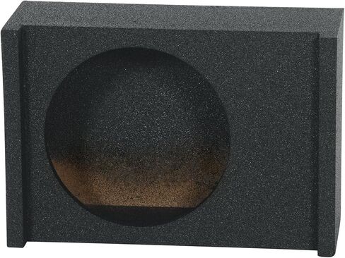 Rockville RQT12 12" Sealed Subwoofer Enclosure, Bedliner Finish, Shallow Downfiring Design, 3/4" MDF, for Car/Truck Audio Systems in Saudi Arabia