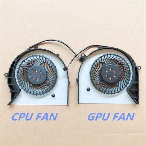 1 قطعة وحدة المعالجة المركزية GPU مروحة التبريد ل FX63V FX63VM FZ63VM FX63VM7300 FX63VM7700 FX503VM GL503VM مروحة تبريد GL703VM DC12V (وحدة المعالجة المركزية ومروحة GPU 12 فولت) in Kuwait