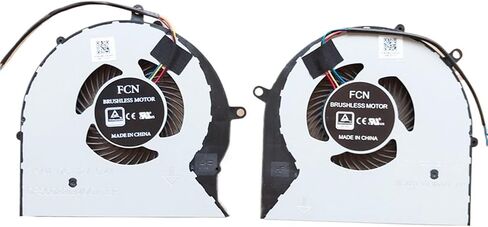 1 قطعة وحدة المعالجة المركزية GPU مروحة التبريد ل FX63V FX63VM FZ63VM FX63VM7300 FX63VM7700 FX503VM GL503VM مروحة تبريد GL703VM DC12V (وحدة المعالجة المركزية ومروحة GPU 12 فولت) in Kuwait