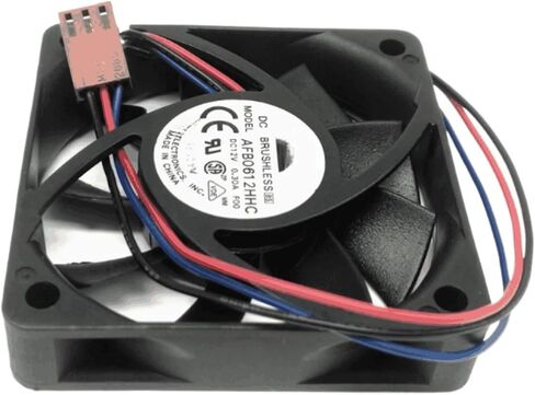 AFB0612HHC 12V 0.3A 60 * 60 * 13MM 6CM وحدة المعالجة المركزية مروحة التبريد (2 سلك) in Saudi Arabia