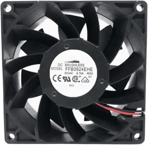 FFB0924EHE 9238 9cm DC24V 0.75A 2 Wire Speed Stop Alarm Function Cooling Fan in Saudi Arabia
