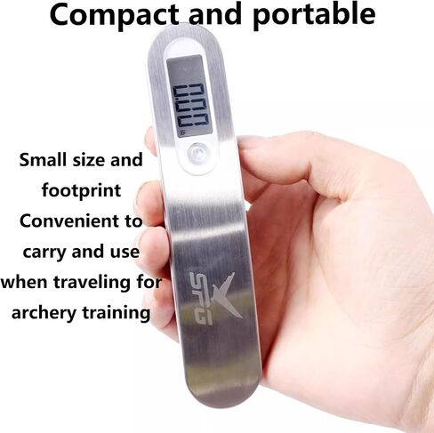 FUNTRESS Bow Scale for Draw Weight Archery Digital Bow Poundage Scale with Peak and Hold Function Measures up to 110 lbs in Saudi Arabia