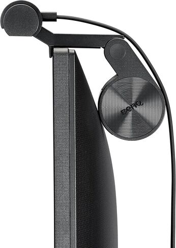 BenQ ScreenBar LED Monitor Light Bar - Auto-dimming, Adjustable Brightness and Color Temperature, No Screen Glare, Space-Saving, Eye-Care USB Monitor Lamp, Black in Saudi Arabia