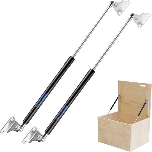 20in 150LB Gas Struts for Heavy Lid with L Mounting Bracket Gas Shocks Lift Lid Gas Cylinder for Cabinets Tool Box Camper RV Heavy-Duty Floor Hatch Trap Door 2Pcs(Support Weight 128-165lb) in Saudi Arabia