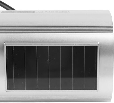 Pilipane Fake Surveillance Camera Solar Powered Dummy Security Camera with LED Flashing Light High Simulation Anti Theft Function for Home Business Office ABS Material in Saudi Arabia