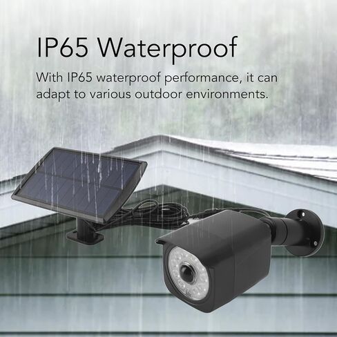 Yoidesu Dummy Cameras ضوء شمسي مع مستشعر حركة، بطارية IP65 2200 مللي أمبير في الساعة محاكاة ضوء الكاميرا الأمنية للسلامة في الفناء المنزلي في الهواء الطلق، 11 قطعة 2835 خرزة مصباح in Saudi Arabia