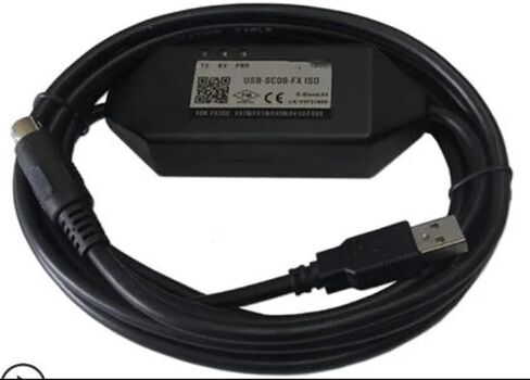 كابل رقاقة عزل USB-SC09-FX كابل برمجة SC-09 SC09 FX FX1N FX2N FX1S FX3U كابل برمجة سلسلة 3 أمتار (نوع عزل FTDI) in Saudi Arabia