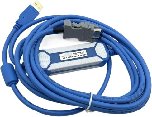 ASDA-M/A2 ASDA-B2 AB ASDA-B3 ASDA-A2R Series Servo Driver Connect PC Communication Cable Download(ASDA-MA2) in Saudi Arabia
