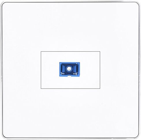 1 Port SC UPC Outlet Wall Mount Outlet Faceplate with Frame in Saudi Arabia
