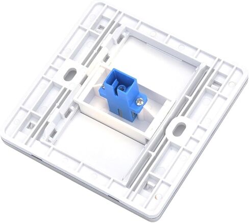 1 Port SC UPC Outlet Wall Mount Outlet Faceplate with Frame in Saudi Arabia