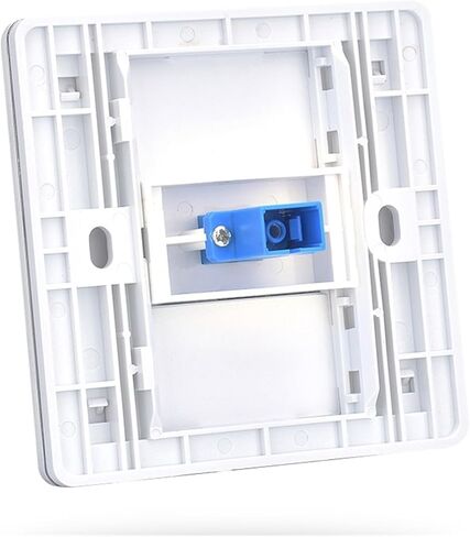 1 Port SC UPC Outlet Wall Mount Outlet Faceplate with Frame in Saudi Arabia