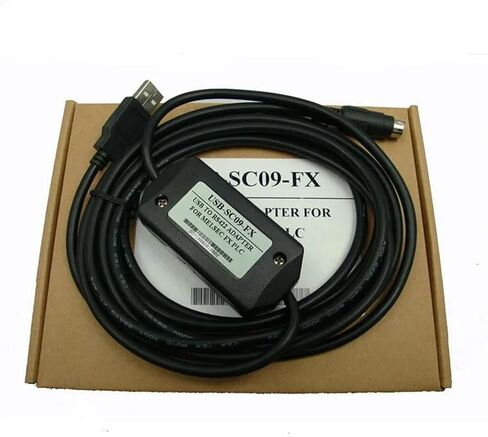 Isolation Chip Cable USB-SC09-FX Programming Cable SC-09 SC09 FX FX1N FX2N FX1S FX3U Series Programming Cable 3 metres in Saudi Arabia