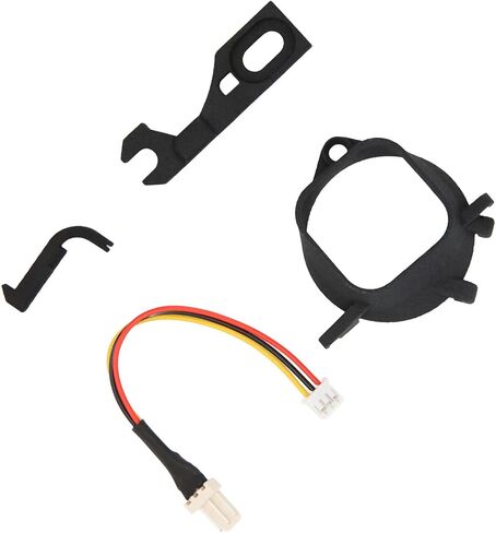 3D Print Mount Kit Replacement Mini Brushless Cooling Fan Bracket with Conversion Cable for DC, Great Performance, Premium Emulators in Saudi Arabia