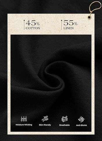 سراويل كابري من الكتان للنساء مرونة مرآة الخصر مرونة في السراويل الواسعة الساقين سراويل النساء مع جيوب in Kuwait